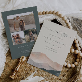 Sierra Dusk | Rustic Southwest Mountain Bröllop Spara Datumet