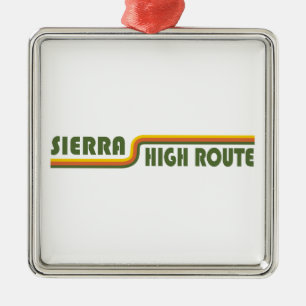 Sierra High Route California Julgransprydnad Metall