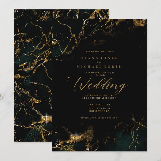 Sierra Jack ID644 gr/blk Inbjudan (Fram/baksida)