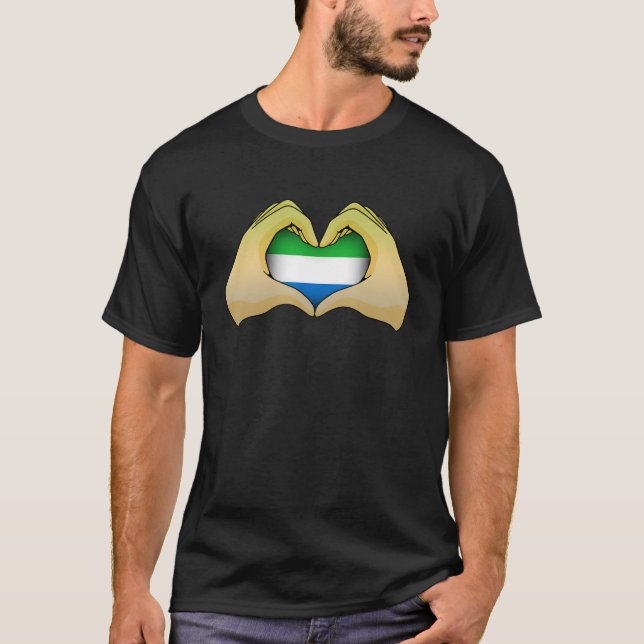 Sierra Leone 1 T Shirt (Framsida)