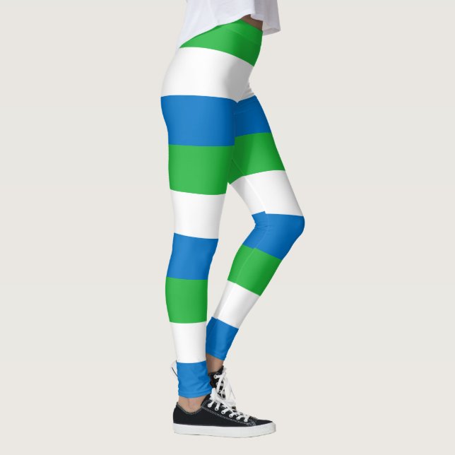 Sierra Leone Flag Leggings (Höger)