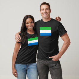 Sierra Leone flag T-Shirt, Patriotic T Shirt