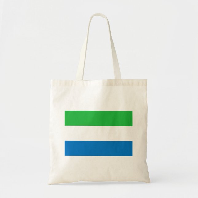 Sierra Leone Flag Tygkasse (Framsidan)