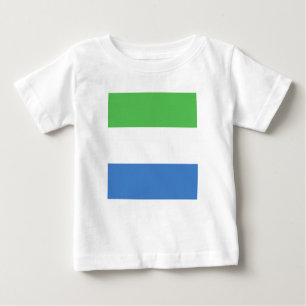 Sierra Leone Flagga Emblem T Shirt