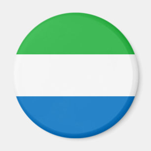 Sierra Leone Flagga Magnet