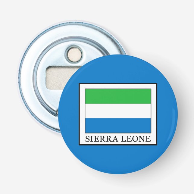 Sierra Leone Flasköppnare (Framsidan)