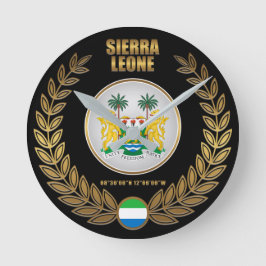 Sierra Leone Jackar Arm Rund Klocka