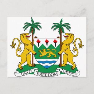 Sierra Leone Jackar Arm Vykort