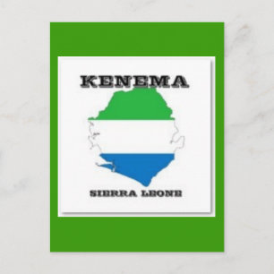 Sierra Leone, Karta PostCard (Kenema) Vykort
