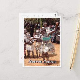 Sierra Leone - Koindu-dansen - Vykort