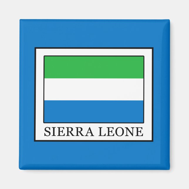 Sierra Leone Magnet (Framsidan)