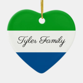 Sierra Leone| Personlig jul Ornament