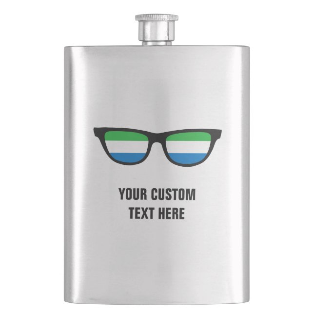 Sierra Leone Shades anpassningsbar-kolv Fickplunta (Framsidan)