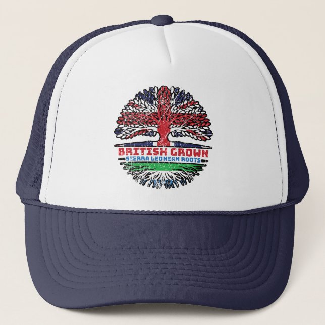 Sierra Leone Sierra Leonean Storbritannien Keps (Framsida)