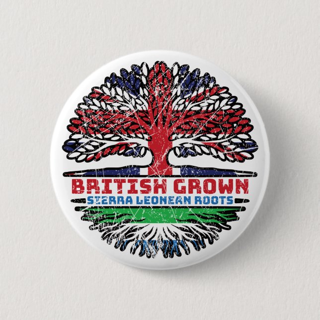 Sierra Leone Sierra Leonean Storbritannien Knapp (Framsida)
