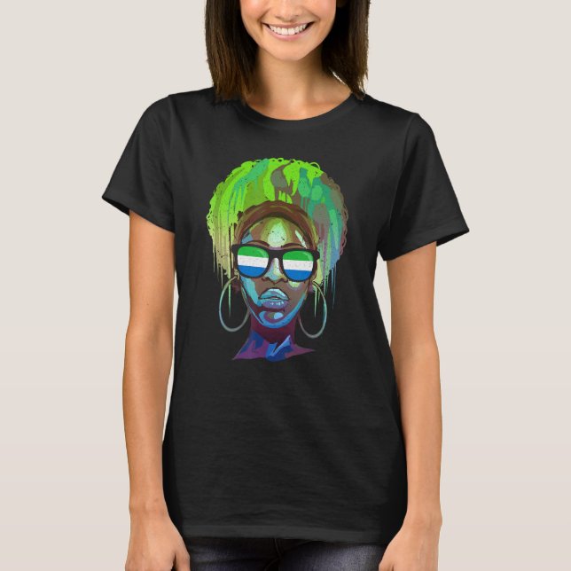 Sierra Leone T Shirt (Framsida)