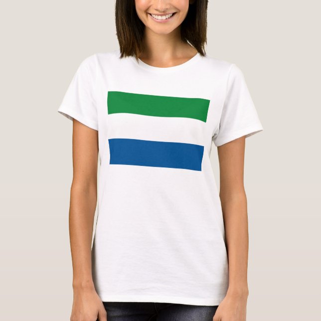 Sierra Leone T-tröja Tee Shirt (Framsida)