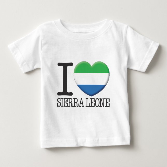 Sierra Leone Tee Shirt (Framsida)