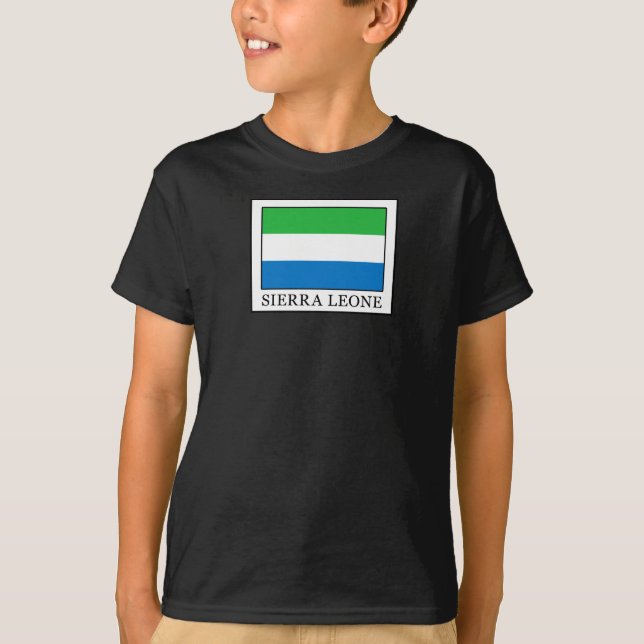Sierra Leone Tee Shirt (Framsida)