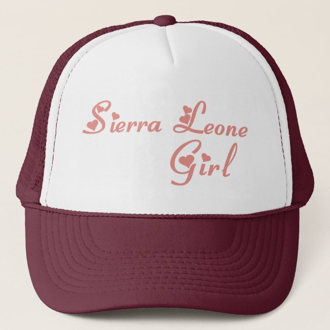 Sierra Leone Truckerkeps (Framsida)