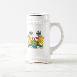 Sierra Leone vapensköldmugg Sejdel