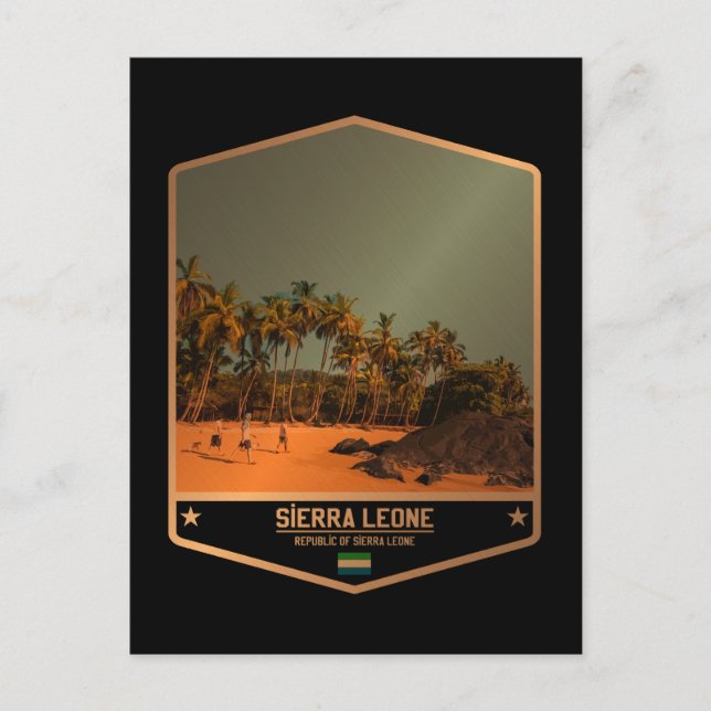 Sierra Leone Vykort (Framsida)