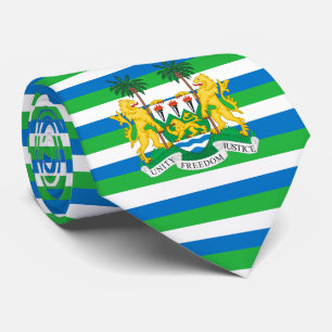Sierra Leonean Flagga & Jacka av Arm, Sierra Leone Slips
