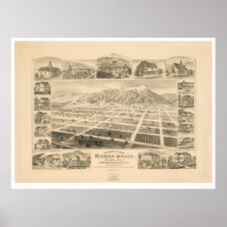 Sierra Madre, Kalifornien (1617A) Poster