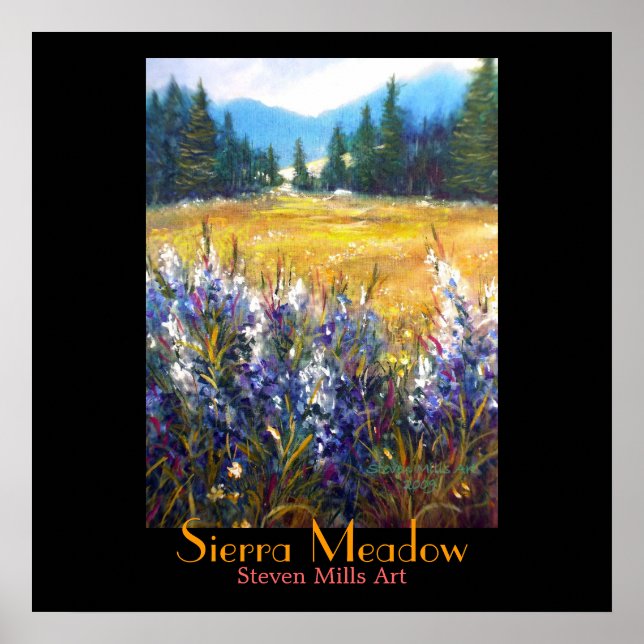 Sierra Meadow Poster (Framsidan)