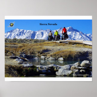 Sierra Mountains, Californie Poster