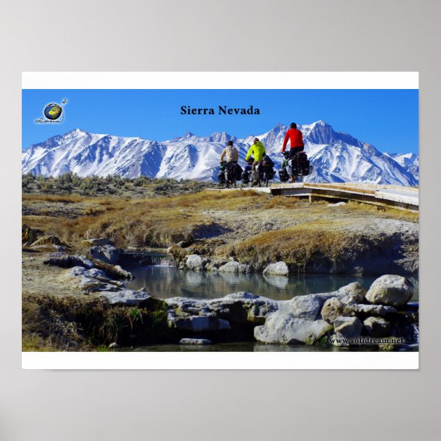 Sierra Mountains, Californie Poster (Framsidan)