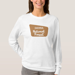 Sierra nationalskog (underteckna), t shirt