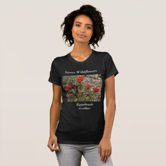 Sierra Natur-Themed T-tröjaPaintbrush för T-shirt