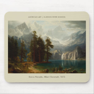 Sierra Nevada Albert Bierstadt Landcape Painting Musmatta