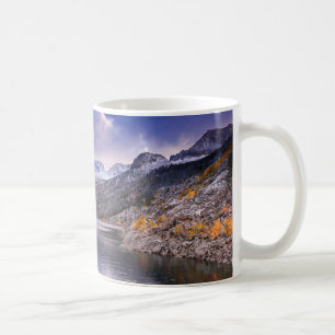 Sierra Nevada-bergen, Höst, CA Kaffemugg
