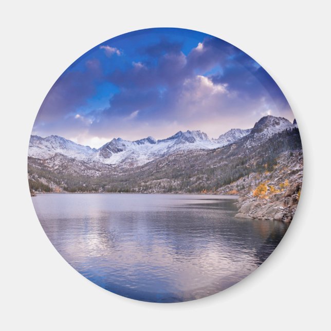 Sierra Nevada-bergen, Höst, CA Magnet (Framsidan)