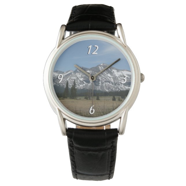 Sierra Nevada-bergen I från Yosemite Armbandsur (Framsida)