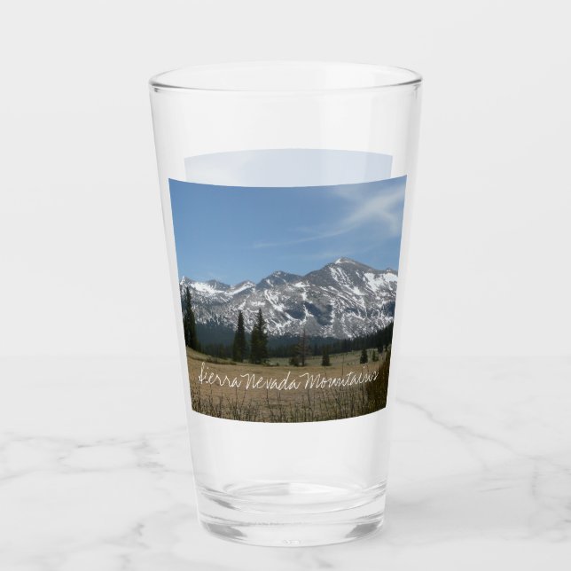 Sierra Nevada-bergen I från Yosemite Glaskopp (Framsida)