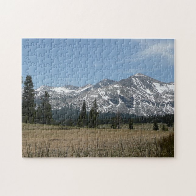 Sierra Nevada-bergen I från Yosemite Pussel (Horisontell)
