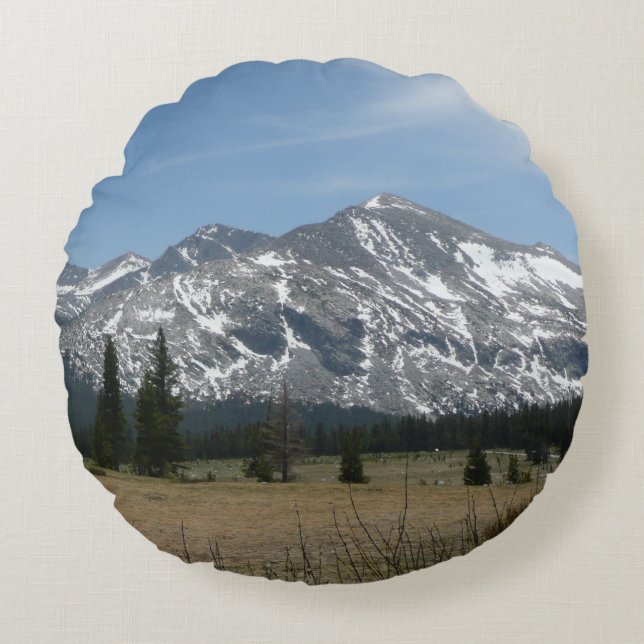 Sierra Nevada-bergen I från Yosemite Rund Kudde (Framsidan)
