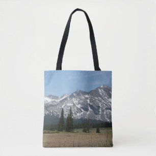 Sierra Nevada-bergen I från Yosemite Tygkasse
