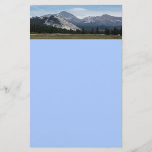 Sierra Nevada-bergen III Yosemite National Park Brevpapper