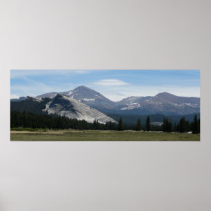 Sierra Nevada-bergen III Yosemite National Park Poster