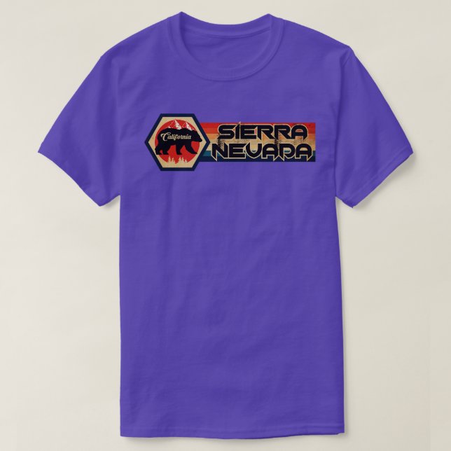 Sierra Nevada California 1 T Shirt (Design framsida)