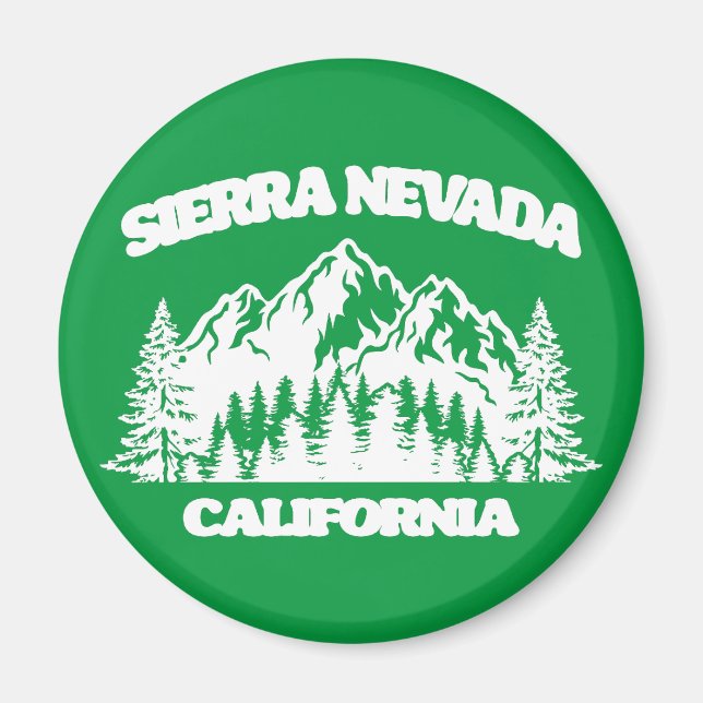 Sierra Nevada California Magnet (Framsidan)