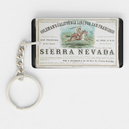 Sierra Nevada Clipper segelfartyg 1900 Nyckelring