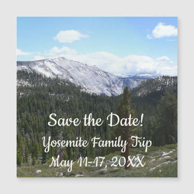 Sierra Nevada Mountain II från Yosemite (Framsida)