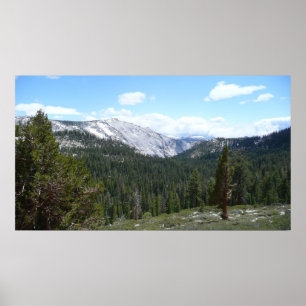 Sierra Nevada Mountain II från Yosemite Poster