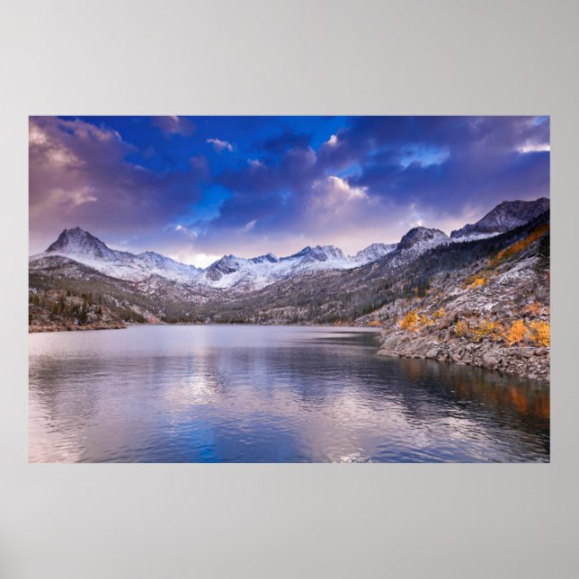 Sierra Nevada Mountains, Autumn, CA Poster (Framsidan)