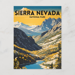 Sierra Nevada nationalpark Traditional Travel PS Vykort